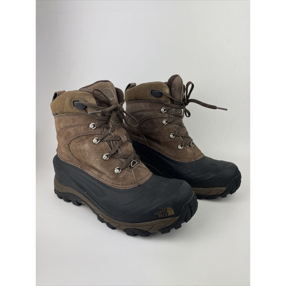 NORTH FACE Waterproof Snow Boots SZ 11.5 Heat Seeker 200 Gram Winter Lace Up